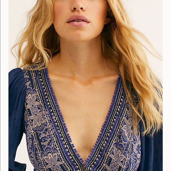 SALE $168 NWT Free People My Love Mini Indigo - Picture 4 of 8